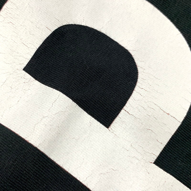 【中古品】【メンズ】 3H1T9H 1J91Z BIG LOGO SS LINGER TEE ビッグロゴ ショートスリーブ リンガー Tシャツ トップス 半袖 141-250610-ya-01-izu サイズ：XL カラー：黒系 万代Net店