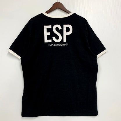 【中古品】【メンズ】 3H1T9H 1J91Z BIG LOGO SS LINGER TEE ビッグロゴ ショートスリーブ リンガー Tシャツ トップス 半袖 141-250610-ya-01-izu サイズ：XL カラー：黒系 万代Net店