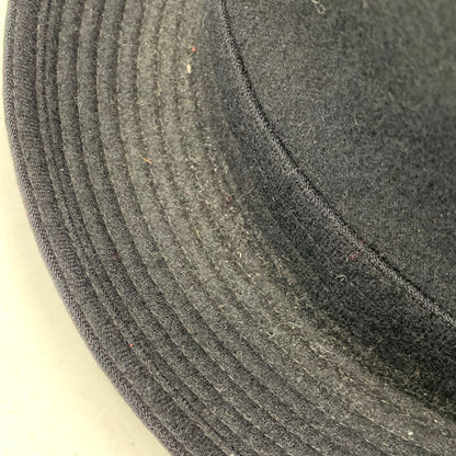 【中古品】【メンズ/レディース】 Borsalino ボルサリーノ WOOL HAT ウールハット 日本製 帽子 185-250610-as-20-izu サイズ：59cm カラー：ブラック 万代Net店