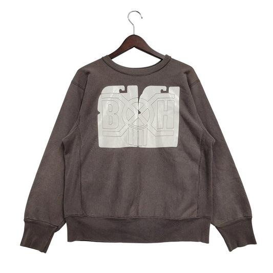 【中古品】【メンズ】 BOUNTY HUNTER バウンティーハンター UNITED SPORTS ユナイテッドスポーツ SUPER HEAVY WEIGHT SWEATSHIRT スーパーヘビーウェイト スウェットシャツ USA製 トレーナー 長袖 トップス 142-250604-as-08-izu サイズ：M カラー：グレー系 万代Net店