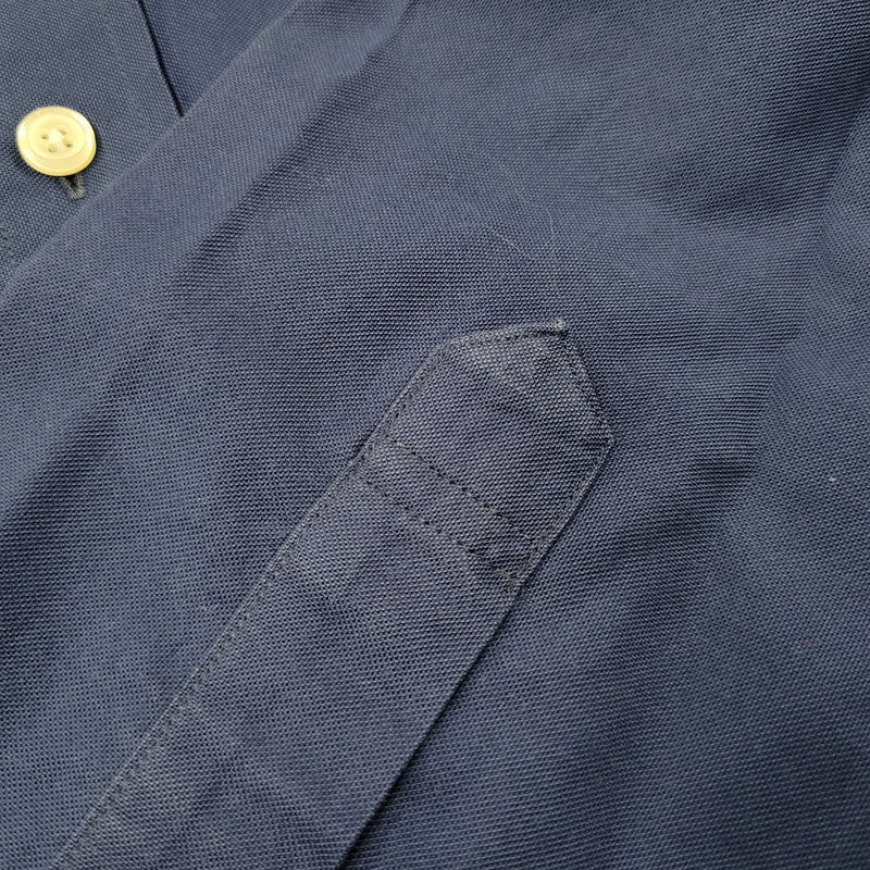 【中古品】【メンズ】 Brooks Brothers ブルックスブラザーズ 1818 REGENT LS BD SHIRT ロングスリーブ ボタンダウン シャツ 長袖 トップス 145-250610-as-26-izu サイズ：L カラー：ネイビー 万代Net店