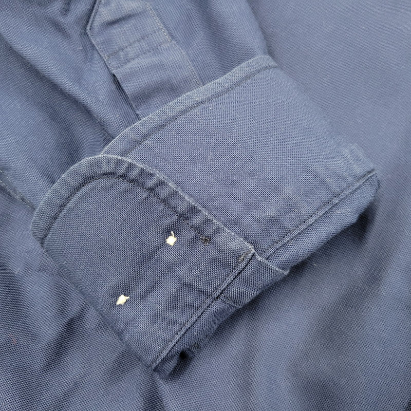 【中古品】【メンズ】 Brooks Brothers ブルックスブラザーズ 1818 REGENT LS BD SHIRT ロングスリーブ ボタンダウン シャツ 長袖 トップス 145-250610-as-26-izu サイズ：L カラー：ネイビー 万代Net店