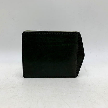 【中古品】【メンズ/レディース】 SAMURAI CRAFT サムライ クラフト MONEY CLIP COMPACT LEATHER WALLET マネー クリップ コンパクト レザー ウォレット 財布 201-250610-ya-13-izu カラー：GREEN 万代Net店