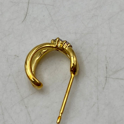 【中古品】【レディース】 canal4℃ カナルヨンドシー RING&PIERCE SET リング 指輪 ピアス セット 192-250611-as-11-izu カラー：ゴールド 万代Net店