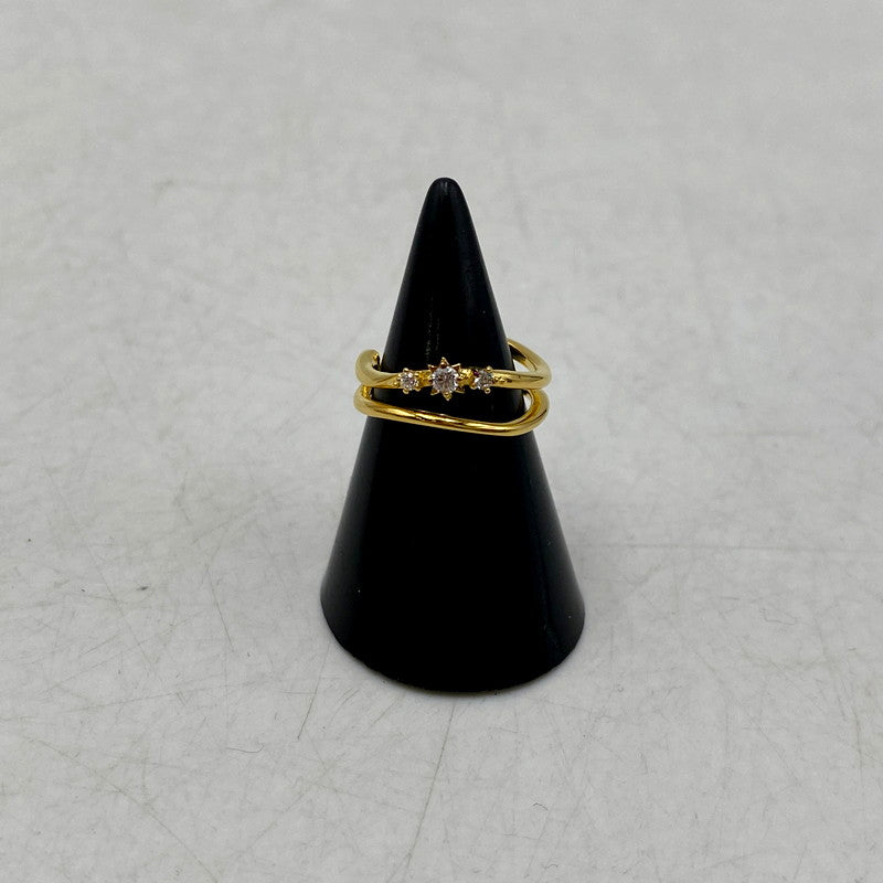 【中古品】【レディース】 canal4℃ カナルヨンドシー RING&PIERCE SET リング 指輪 ピアス セット 192-250611-as-11-izu カラー：ゴールド 万代Net店
