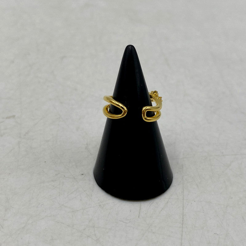 【中古品】【レディース】 canal4℃ カナルヨンドシー RING&PIERCE SET リング 指輪 ピアス セット 192-250611-as-11-izu カラー：ゴールド 万代Net店