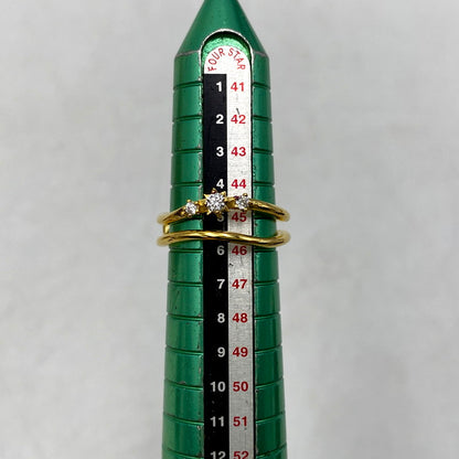 【中古品】【レディース】 canal4℃ カナルヨンドシー RING&PIERCE SET リング 指輪 ピアス セット 192-250611-as-11-izu カラー：ゴールド 万代Net店