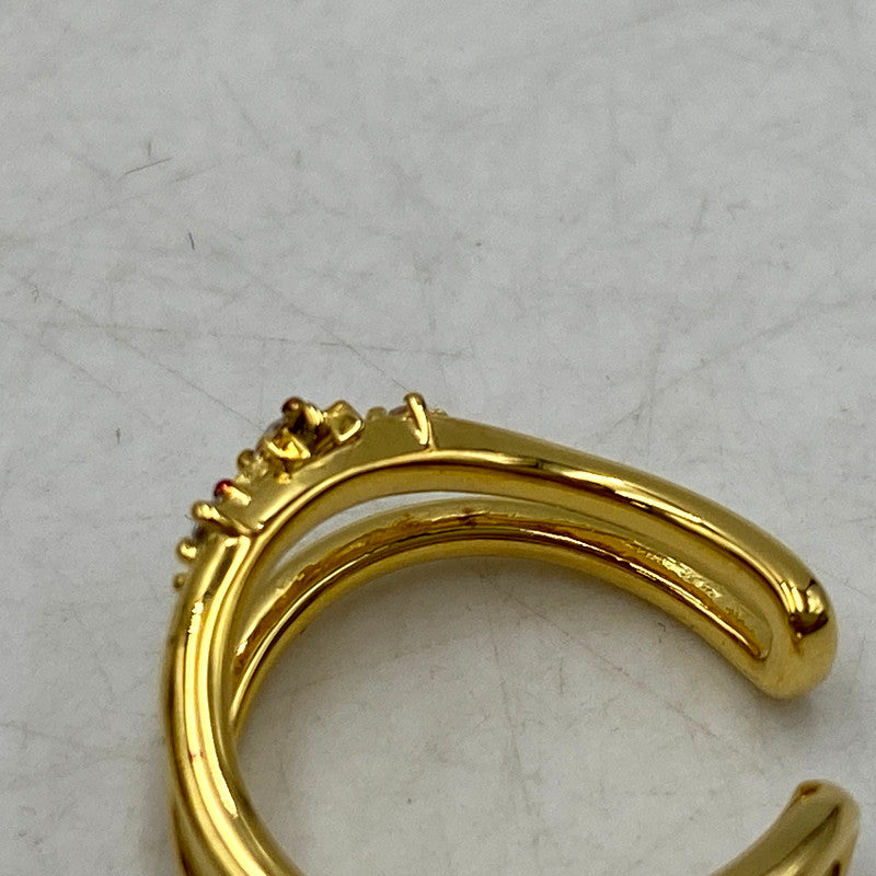 【中古品】【レディース】 canal4℃ カナルヨンドシー RING&PIERCE SET リング 指輪 ピアス セット 192-250611-as-11-izu カラー：ゴールド 万代Net店