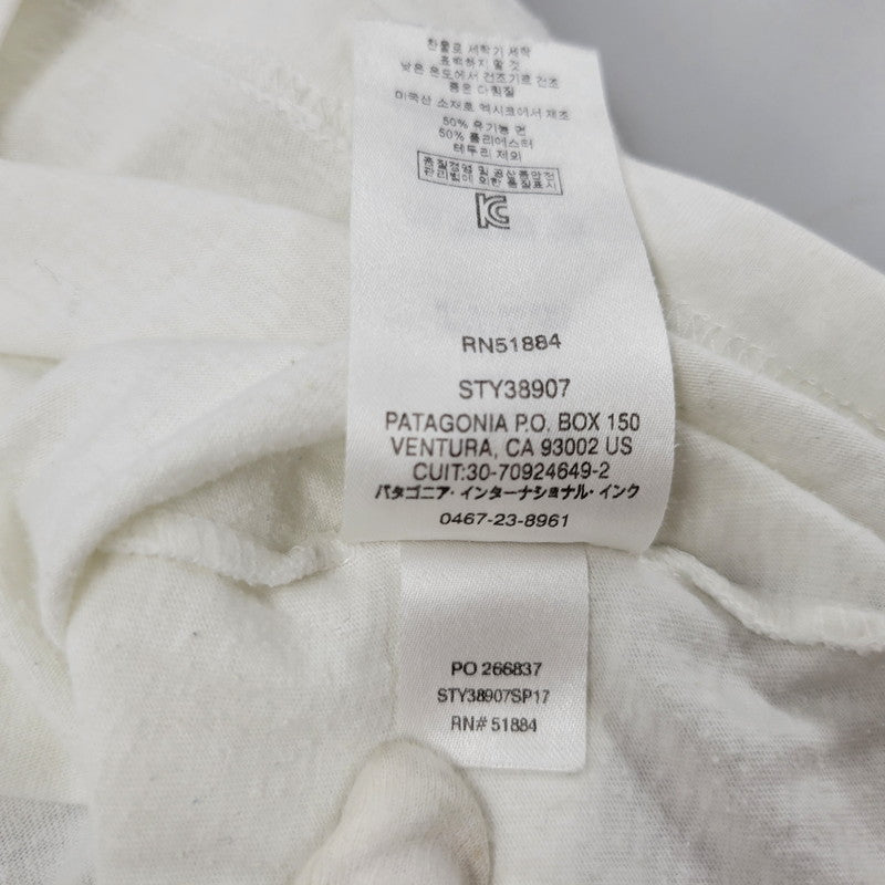 【中古品】【メンズ】 FRONT PRINT SS TEE 38907SP17 フロント プリント ショートスリーブ Tシャツ 半袖 トップス 144-250731-as-18-izu サイズ：S カラー：ホワイト 万代Net店