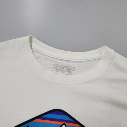 【中古品】【メンズ】 FRONT PRINT SS TEE 38907SP17 フロント プリント ショートスリーブ Tシャツ 半袖 トップス 144-250731-as-18-izu サイズ：S カラー：ホワイト 万代Net店