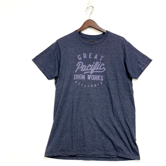 【中古品】【メンズ】 GREAT PACIFIC IRON WORKS SS TEE 38722FA15 ショートスリーブ Tシャツ 半袖 トップス 144-250710-as-16-izu サイズ：M カラー：ネイビー系 万代Net店
