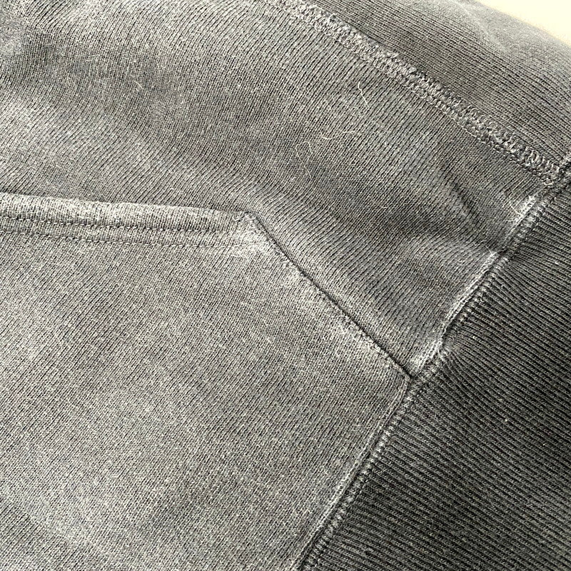 【中古品】【メンズ】 Champion チャンピオン REVERSE WEAVE COLLEGE LOGO BACK PRINT ZIP HOODIE C3-W115 リバースウィーブ カレッジロゴ バックプリント ジップ フーディ パーカー 長袖 トップス 148-250610-as-39-izu サイズ：M カラー：ブラック 万代Net店