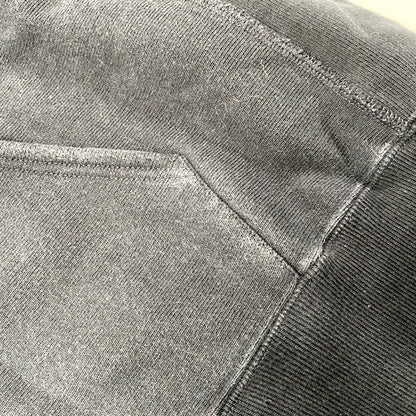 【中古品】【メンズ】 Champion チャンピオン REVERSE WEAVE COLLEGE LOGO BACK PRINT ZIP HOODIE C3-W115 リバースウィーブ カレッジロゴ バックプリント ジップ フーディ パーカー 長袖 トップス 148-250610-as-39-izu サイズ：M カラー：ブラック 万代Net店