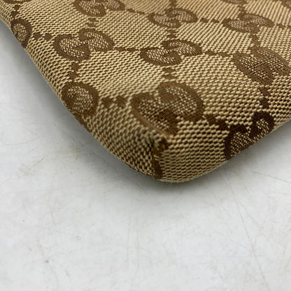 【中古品】【メンズ/レディース】 GUCCI グッチ 28566 GG キャンバス WAIST POUCH ウエストポーチ 鞄 カバン ボディバッグ 180-250605-ma-06-izu カラー：茶系 万代Net店