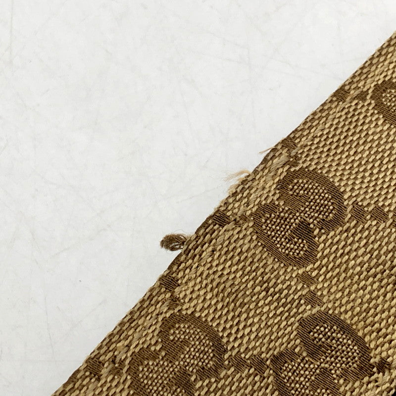 【中古品】【メンズ/レディース】 GUCCI グッチ 28566 GG キャンバス WAIST POUCH ウエストポーチ 鞄 カバン ボディバッグ 180-250605-ma-06-izu カラー：茶系 万代Net店