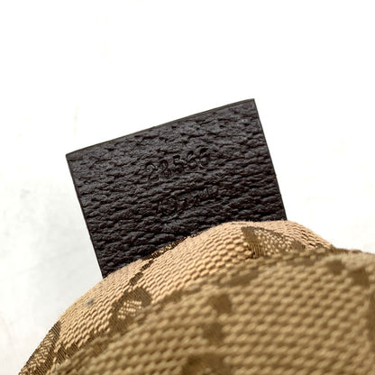 【中古品】【メンズ/レディース】 GUCCI グッチ 28566 GG キャンバス WAIST POUCH ウエストポーチ 鞄 カバン ボディバッグ 180-250605-ma-06-izu カラー：茶系 万代Net店