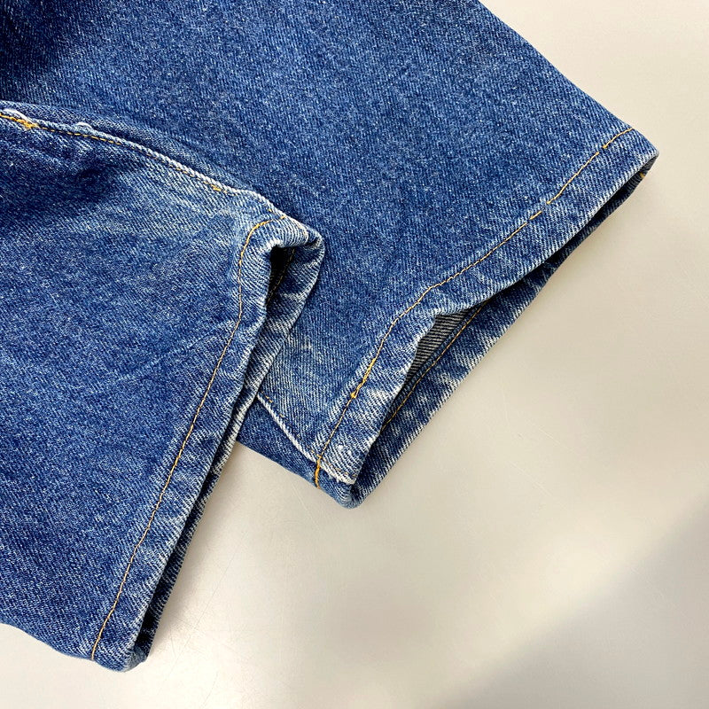 【現状渡し品】【メンズ】 Levi's リーバイス SMALL-E 501XX 90S STRAIGHT DENIM PANTS 501-0000 ストレート デニムパンツ USA製 刻印546 ジーンズ ボトムス 157-250610-as-35-izu サイズ：32×32 カラー：インディゴ 万代Net店