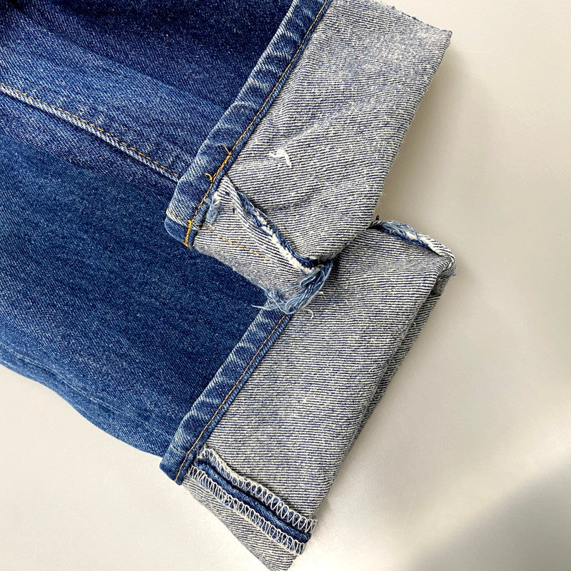【現状渡し品】【メンズ】 Levi's リーバイス SMALL-E 501XX 90S STRAIGHT DENIM PANTS 501-0000 ストレート デニムパンツ USA製 刻印546 ジーンズ ボトムス 157-250610-as-35-izu サイズ：32×32 カラー：インディゴ 万代Net店