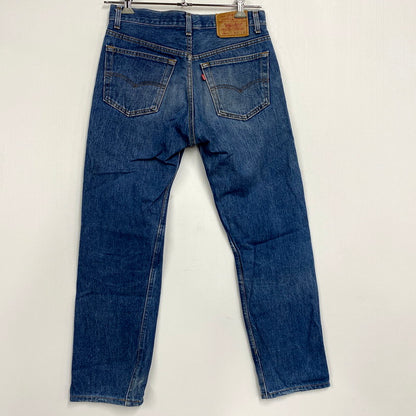 【現状渡し品】【メンズ】 Levi's リーバイス SMALL-E 501XX 90S STRAIGHT DENIM PANTS 501-0000 ストレート デニムパンツ USA製 刻印546 ジーンズ ボトムス 157-250610-as-35-izu サイズ：32×32 カラー：インディゴ 万代Net店