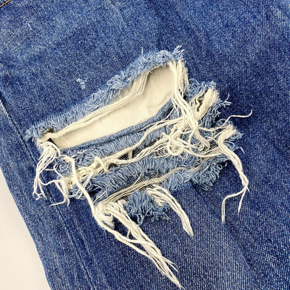 【現状渡し品】【メンズ】 Levi's リーバイス SMALL-E 501XX 90S STRAIGHT DENIM PANTS 501-0000 ストレート デニムパンツ USA製 刻印546 ジーンズ ボトムス 157-250610-as-35-izu サイズ：32×32 カラー：インディゴ 万代Net店