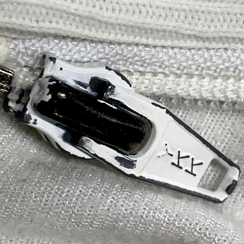 【中古品】【メンズ】 adidas アディダス TRACK JACKET トラックジャケット ATP KEYROLANタグ USA製 146-250606-as-04-izu サイズ：M カラー：ホワイト×グレー 万代Net店