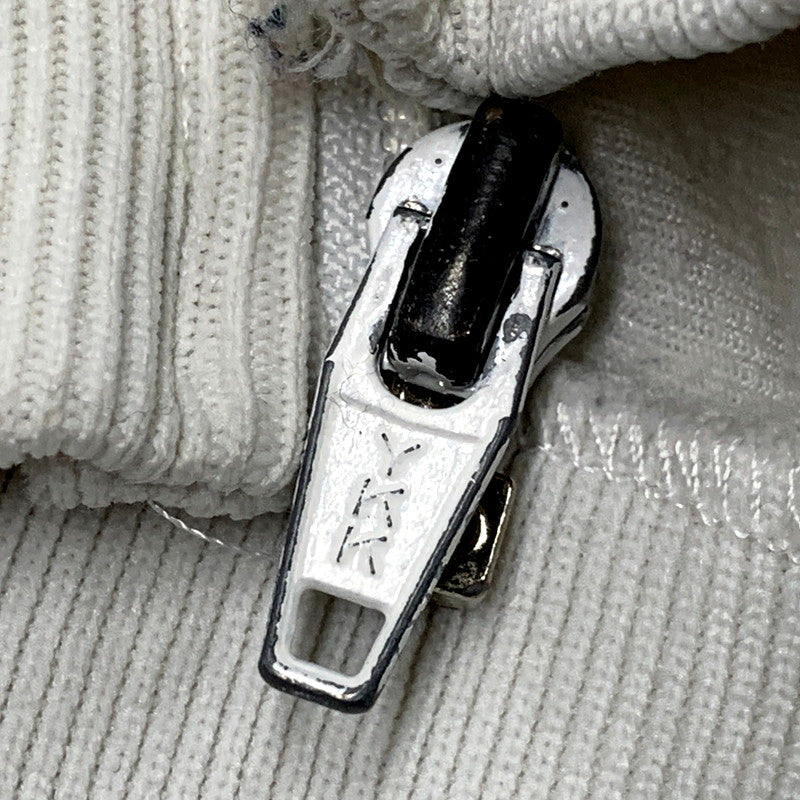 【中古品】【メンズ】 adidas アディダス TRACK JACKET トラックジャケット ATP KEYROLANタグ USA製 146-250606-as-04-izu サイズ：M カラー：ホワイト×グレー 万代Net店