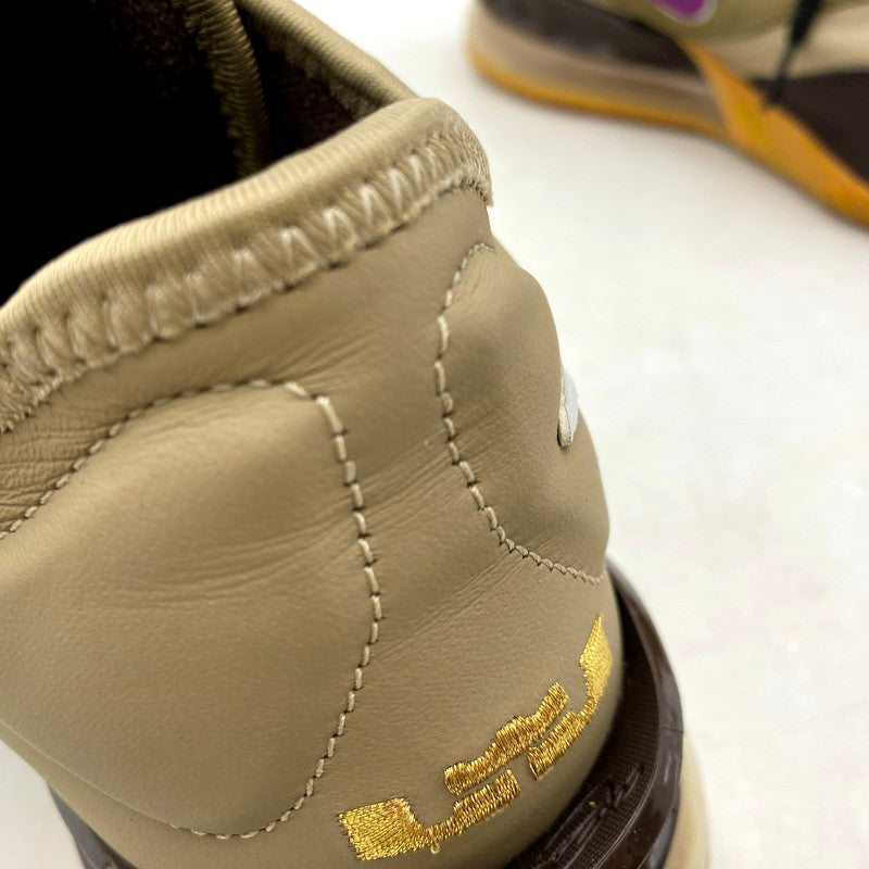 【中古品】【メンズ】 NIKE ナイキ × ATMOS アトモス LEBRON 18 LOW NRG CW3153-200 レブロン 18 ロー スニーカー シューズ 靴 160-250611-as-14-izu サイズ：28cm カラー：KHAKI/VIOTECH-DARK MOCHA 万代Net店