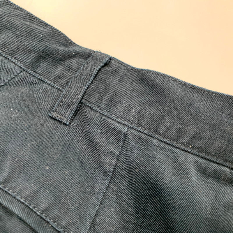 【中古品】【メンズ】 atmos アトモス BAGGY TAPERED CHINO PANTS MA24S-LP008 バギー テーパード チノパンツ ボトムス 153-250613-as-17-izu サイズ：XL カラー：ネイビー系 万代Net店