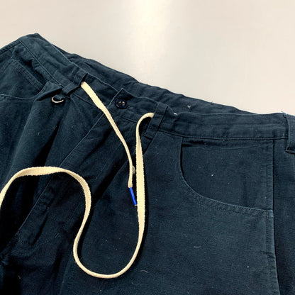 【中古品】【メンズ】 atmos アトモス BAGGY TAPERED CHINO PANTS MA24S-LP008 バギー テーパード チノパンツ ボトムス 153-250613-as-17-izu サイズ：XL カラー：ネイビー系 万代Net店