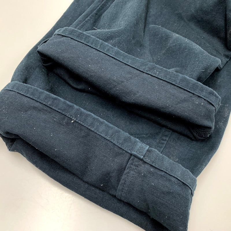 【中古品】【メンズ】 atmos アトモス BAGGY TAPERED CHINO PANTS MA24S-LP008 バギー テーパード チノパンツ ボトムス 153-250613-as-17-izu サイズ：XL カラー：ネイビー系 万代Net店