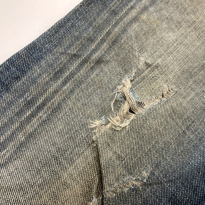 【中古品】【メンズ】 BLUE EYECONS BELTHER DENIM PANTS 0828T ブルーアイコン デニムパンツ ジーンズ ボトムス 152-250613-as-21-izu サイズ：26 カラー：インディゴ 万代Net店