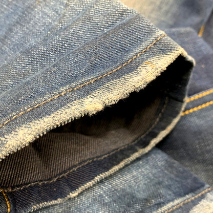 【中古品】【メンズ】 BLUE EYECONS BELTHER DENIM PANTS 0828T ブルーアイコン デニムパンツ ジーンズ ボトムス 152-250613-as-21-izu サイズ：26 カラー：インディゴ 万代Net店