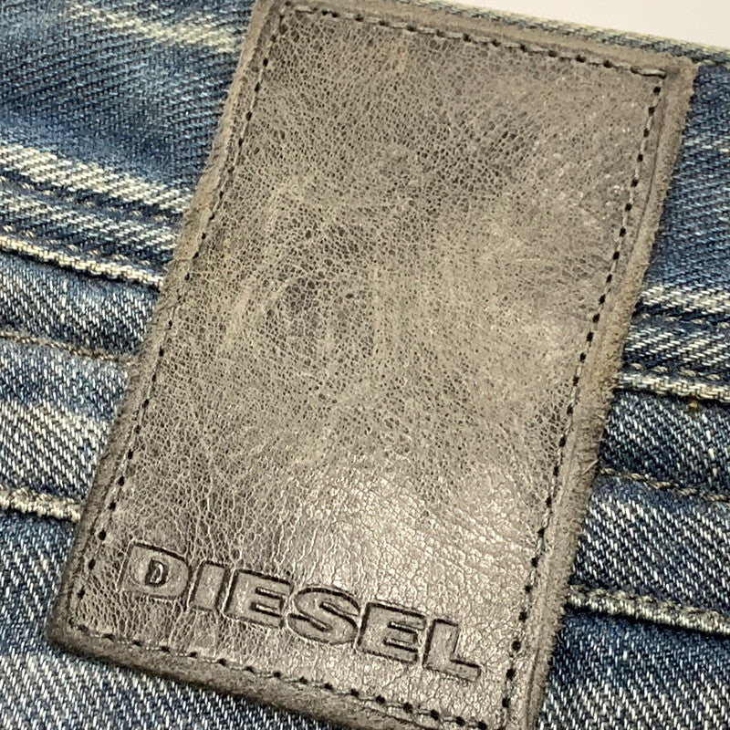 【中古品】【メンズ】 BLUE EYECONS BELTHER DENIM PANTS 0828T ブルーアイコン デニムパンツ ジーンズ ボトムス 152-250613-as-21-izu サイズ：26 カラー：インディゴ 万代Net店