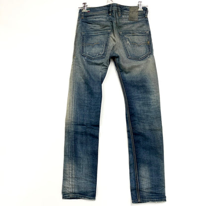 【中古品】【メンズ】 BLUE EYECONS BELTHER DENIM PANTS 0828T ブルーアイコン デニムパンツ ジーンズ ボトムス 152-250613-as-21-izu サイズ：26 カラー：インディゴ 万代Net店