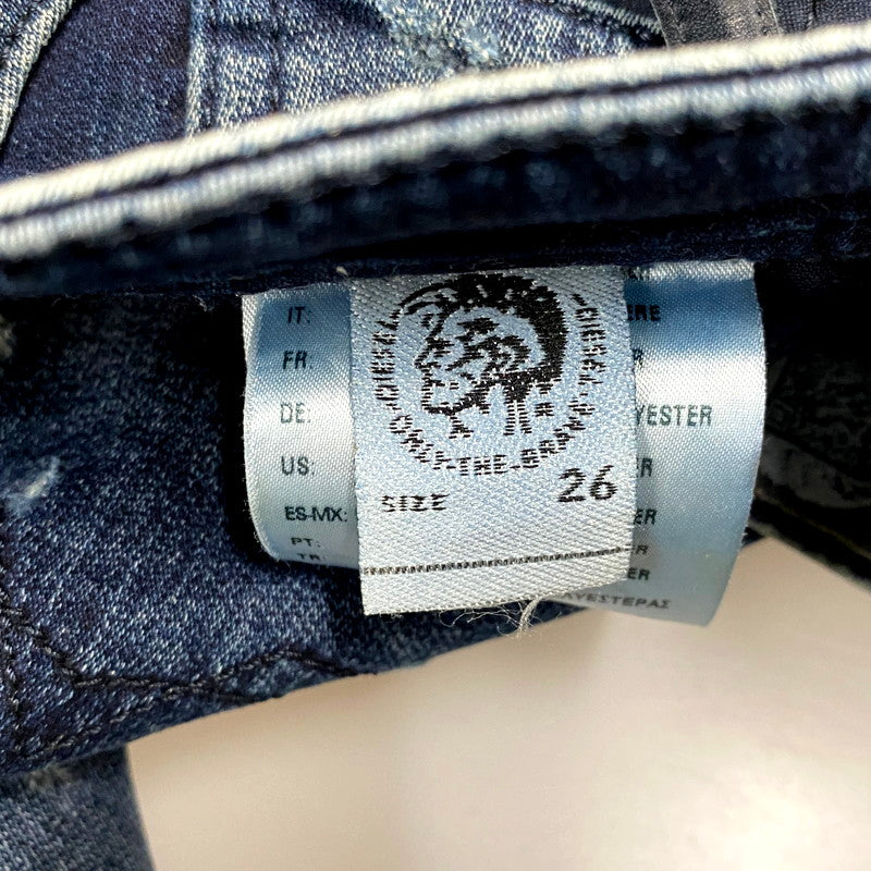 【現状渡し品】【メンズ】 DIESEL ディーゼル 069CC THOMMER CB-NE JOGG JEANS ジョグジーンズ ズボン パンツ ボトムス 152-250612-ma-08-izu サイズ：26 カラー：ブルー系 万代Net店