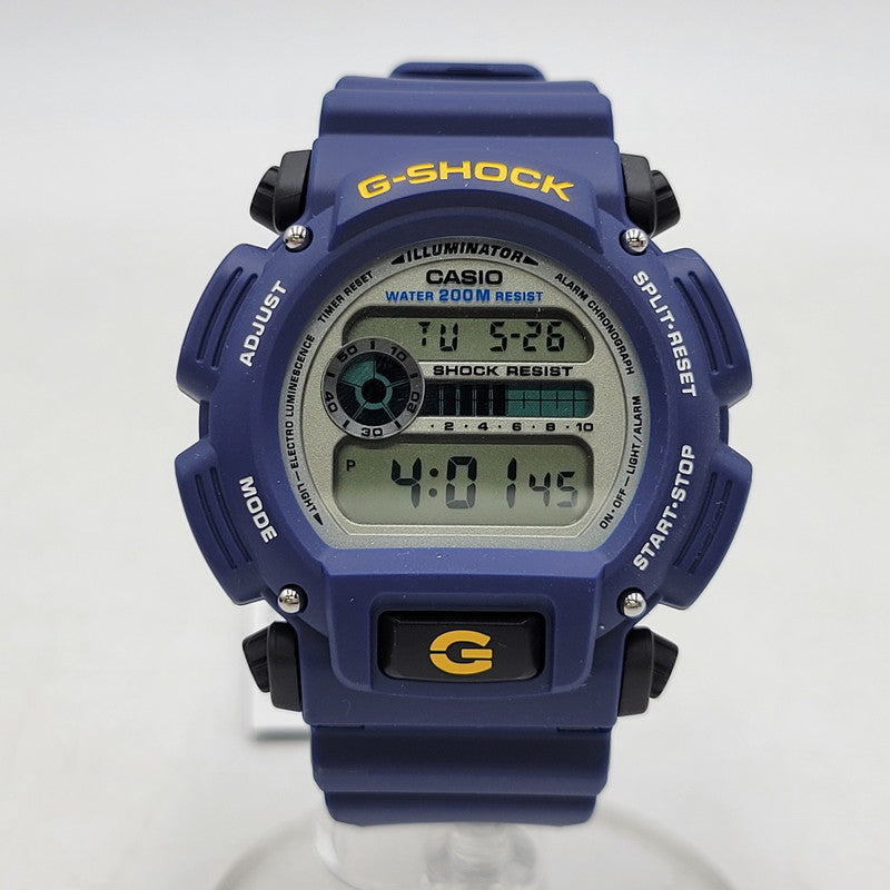 【中古美品】【メンズ/レディース】 G-SHOCK ジーショック DW-9052-2VDR 腕時計 199-260527-as-03-izu カラー：ネイビー 万代Net店