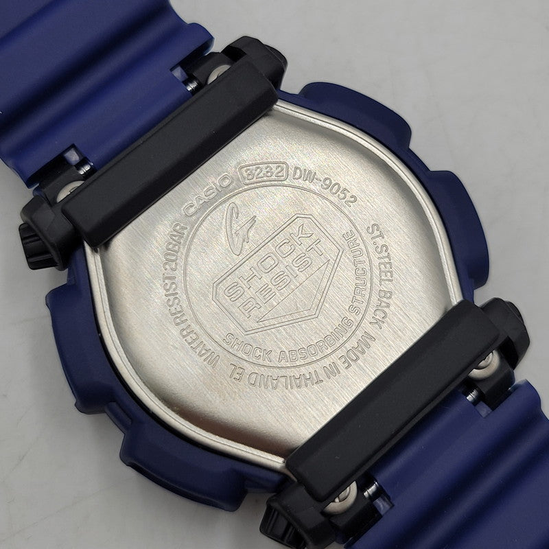 【中古美品】【メンズ/レディース】 G-SHOCK ジーショック DW-9052-2VDR 腕時計 199-260527-as-03-izu カラー：ネイビー 万代Net店