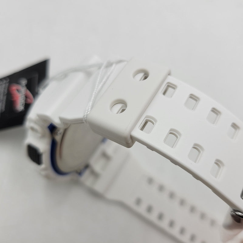 【中古美品】【メンズ/レディース】 G-SHOCK ジーショック GA-100B-7A 腕時計 時計 199-260526-kh-20-izu サイズ：55 × 51.2 × 16.9 mm カラー：ホワイト×ブラック 万代Net店
