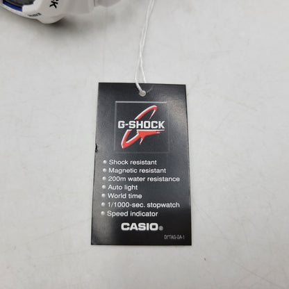 【中古美品】【メンズ/レディース】 G-SHOCK ジーショック GA-100B-7A 腕時計 時計 199-260526-kh-20-izu サイズ：55 × 51.2 × 16.9 mm カラー：ホワイト×ブラック 万代Net店