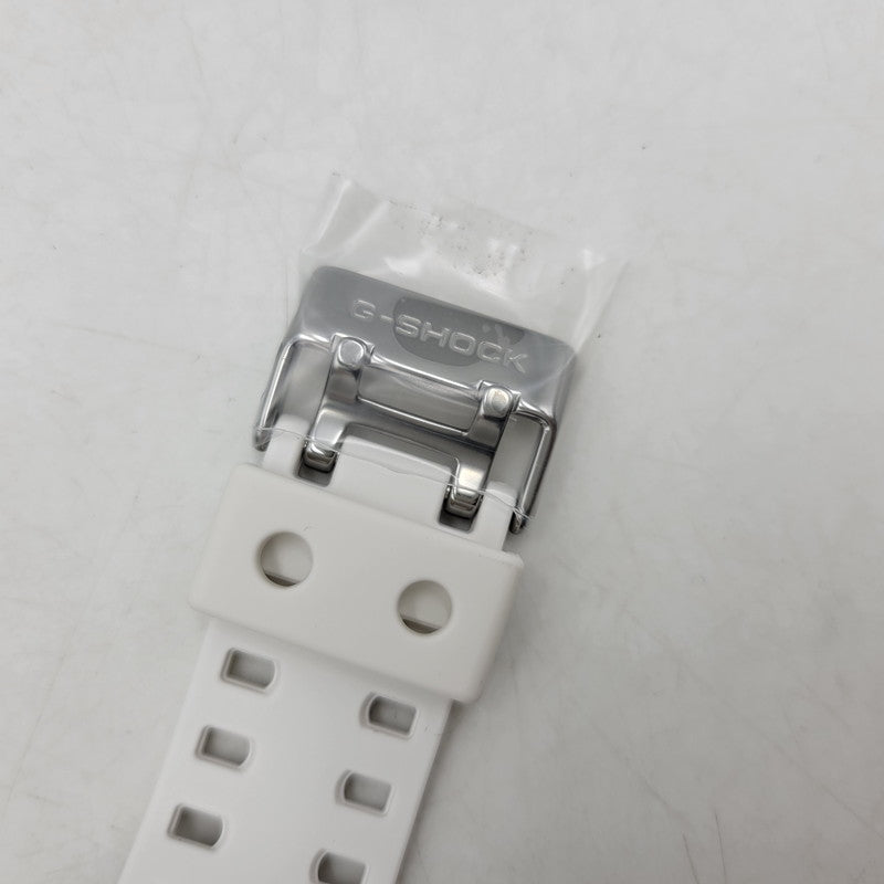 【中古美品】【メンズ/レディース】 G-SHOCK ジーショック GA-100B-7A 腕時計 時計 199-260526-kh-20-izu サイズ：55 × 51.2 × 16.9 mm カラー：ホワイト×ブラック 万代Net店