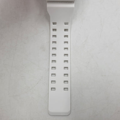 【中古美品】【メンズ/レディース】 G-SHOCK ジーショック GA-100B-7A 腕時計 時計 199-260526-kh-20-izu サイズ：55 × 51.2 × 16.9 mm カラー：ホワイト×ブラック 万代Net店