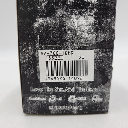 【中古美品】【メンズ/レディース】 G-SHOCK ジーショック GA-700-1B 腕時計 199-260527-as-13-izu サイズ：57.5 × 53.4 × 18.4 mm カラー：ブラック 万代Net店