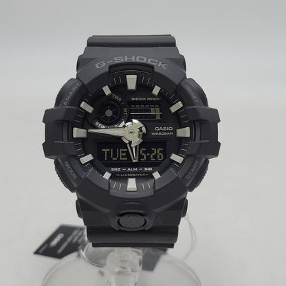 【中古美品】【メンズ/レディース】 G-SHOCK ジーショック GA-700-1B 腕時計 199-260527-as-13-izu サイズ：57.5 × 53.4 × 18.4 mm カラー：ブラック 万代Net店