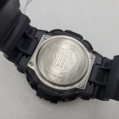 【中古美品】【メンズ/レディース】 G-SHOCK ジーショック GA-700-1B 腕時計 199-260527-as-13-izu サイズ：57.5 × 53.4 × 18.4 mm カラー：ブラック 万代Net店