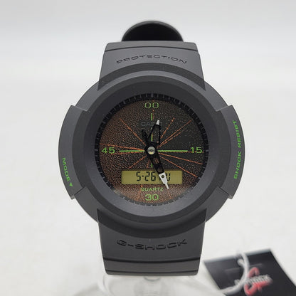 【中古美品】【メンズ/レディース】 G-SHOCK ジーショック AW-500MNT-1A 腕時計 時計 199-260526-kh-17-izu サイズ：55.2 × 47.7 × 14.7 mm カラー：ブラック 万代Net店