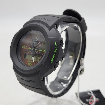 【中古美品】【メンズ/レディース】 G-SHOCK ジーショック AW-500MNT-1A 腕時計 時計 199-260526-kh-17-izu サイズ：55.2 × 47.7 × 14.7 mm カラー：ブラック 万代Net店