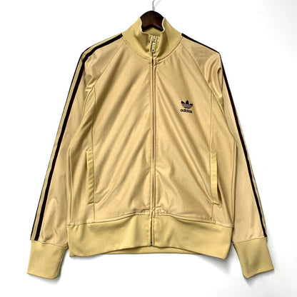 【中古品】【メンズ】 OLD ADIDAS オールドアディダス TRACK JACKET トラックジャケット 146-250608-as-07-izu サイズ：M カラー：ベージュ系 万代Net店