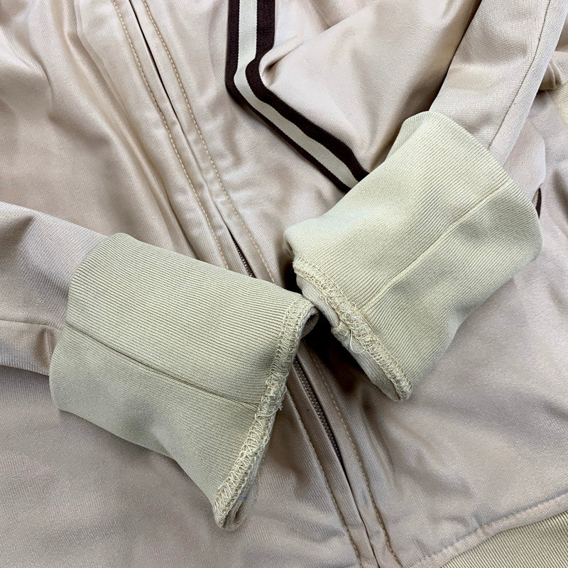 【中古品】【メンズ】 OLD ADIDAS オールドアディダス TRACK JACKET トラックジャケット 146-250608-as-07-izu サイズ：M カラー：ベージュ系 万代Net店