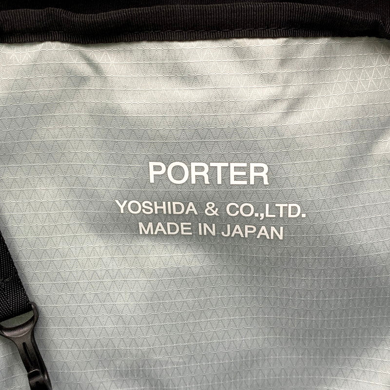 【中古品】【メンズ/レディース】 PORTER ポーター FUTURE DAYPACK フューチャー デイパック リュック バッグ カバン 鞄 188-250608-as-05-izu カラー：ブラック 万代Net店