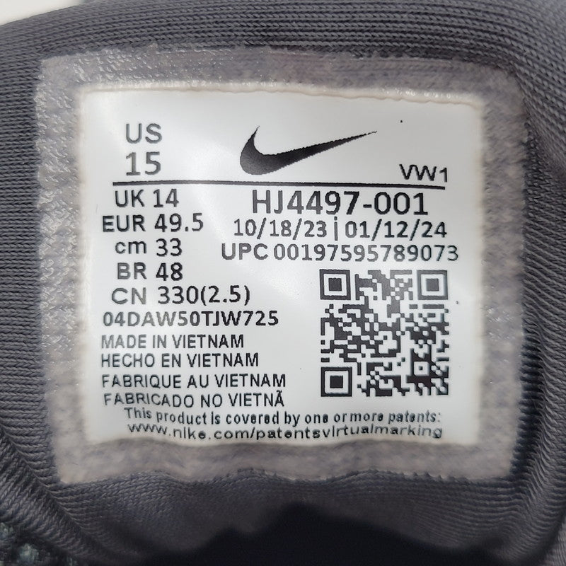 【中古美品】【メンズ】 NIKE ナイキ V2K RUN HJ4497-001 V2K ラン スニーカー シューズ 靴 160-250614-as-22-izu サイズ：33cm カラー：BLACK/DK SMOKE GREY-ANTHRACITE 万代Net店